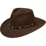 Braune Scippis Cowboyhüte aus Wolle für Herren Größe 3 XL 