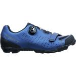 Blaue Scott MTB Schuhe Klettverschluss aus Gummi für Herren Größe 45 