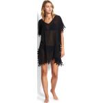 Reduzierte Schwarze Seafolly V-Ausschnitt Strandkleider aus Baumwolle für Damen Einheitsgröße 