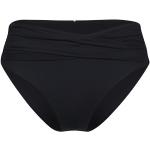 Seafolly - Women's Collective High Waist Wrap Front Pant - Bikini-Bottom Gr XL schwarz