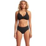 Schwarze Seafolly Bikini Tops aus Elastan für Damen Größe XL 