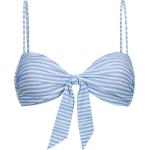 Graue Seafolly Bikini Tops aus Elastan für Damen Größe S 