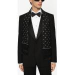 Schwarze Dolce & Gabbana Herrenschals aus Seide Einheitsgröße 