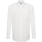 Beige Business Langärmelige Seidensticker Nachhaltige Anzughemden & Businesshemden aus Popeline für Herren zur Hochzeit 
