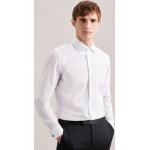 Reduzierte Weiße Business Langärmelige Seidensticker Nachhaltige Anzughemden & Businesshemden aus Popeline für Herren zur Hochzeit 