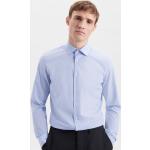 Blaue Business Seidensticker Nachhaltige Slim Fit Hemden aus Baumwolle für Herren 