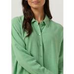 Grüne Selected Femme Wadenlange | Midi Frühlingskleider aus Leinen für Damen Größe XS 