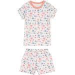 Bunte Print Retro Sense Organics Nachhaltige Kinderpyjamas & Kinderschlafanzüge für Mädchen 