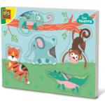 SES creative Kinderpuzzles Tiere aus Holz für 12 bis 24 Monate 