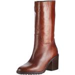 Shabbies Amsterdam Damen SHS0772 Boot 7 cm Shiny Grain Leather, Brown, 37 EU
