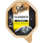 SHEBA® Classics 85g Geflügel-Cocktail - Katzennassfutter in Pastete