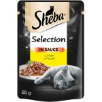 Sheba Selection in Sauce mit Huhn 6 x 85 g