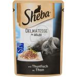 Sheba Delikatesse in Gelee mit Thunfisch MSC Portionsbeutel 24 x 85 g