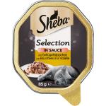 Sheba Selection in Sauce mit Geflügelhäppchen 22 x 85 g