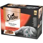 Sheba Selection in Sauce Herzhafte Komposition mit Fleisch 12 x 85 g