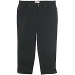 Sheego 7/8 Hose Jeans Pants Caprihose Die Schmale Damen Stretch Plusgröße, Farbe:dunkelgrau;Damengrößen:44