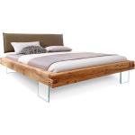 Graue Moderne Möbel-Eins Betten geölt aus Eiche 