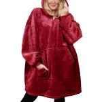 Kuscheldecken kaufen - - Rote aus & Baumwolle online Wohndecken 2024 Trends günstig