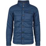 Blaue Sherpa Shirtjacken aus Polyester für Herren Größe XL 