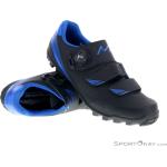 Reduzierte Blaue Shimano MTB Schuhe aus Kunststoff für Herren Größe 42 