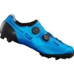 Blaue Shimano MTB Schuhe aus Gummi rutschfest Größe 44 