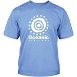 Shirtblaster Oceanic Airlines T-Shirt Pilot Flugzeug Aircraft Airplane Joke Größe M