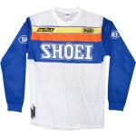 Shoei Equation Motocross Jersey, weiss-blau-orange, Größe XS