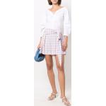 Reduzierte Pastellrosa Gepunktete MOSCHINO Shorts & kurze Hosen aus Viskose für Damen Größe M Weite 38 