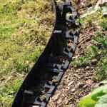Schwarze Siena Garden Beeteinfassungen & Beetumrandungen aus Kunststoff 