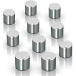 Reduzierte Silberne Sigel Magnettafeln 10 Teile 