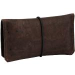 Braune Nachhaltige Handtaschen aus Kork 