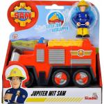 Simba Fireman Sam Jupiter Mini Action Figure Fire Truck