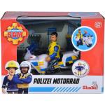 12 cm Simba Feuerwehrmann Sam Polizei Sammelfiguren Motorrad 