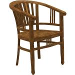Hellbeige Moderne SIT Möbel Sitzmöbel aus Massivholz mit Armlehne 