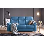 Blaue Moderne Sit & More Dreisitzer-Sofas aus Holz 