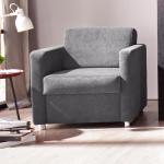 Graue Moderne Sit & More Wohnzimmermöbel aus Holz 