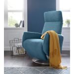 Blaue Moderne Sit & More XXL Sessel & Big Sessel Schlangen aus Holz 