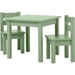 Grüne hoppekids Kindersitzgruppen aus Holz 3 Teile 