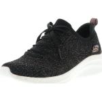Skechers - Ultra Flex 3.0 Let's Dance Sneaker Damen black & rose gold knit schwarz 41