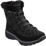 Reduzierte Schwarze Skechers Easy Going Winterstiefel & Winter Boots aus Textil für Damen Größe 36 