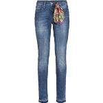 Blaue Lieblingsstück Skinny Jeans aus Elastan für Damen Weite 33, Länge 30 