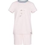 Weiße Gestreifte Skiny Kinderpyjamas & Kinderschlafanzüge aus Elastan trocknergeeignet für Babys Größe 164 2 Teile 