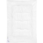 Weiße Sleeptex 4-Jahreszeiten Bettdecken aus Polyester 140x220 cm 