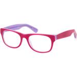 Rote Smart Collection Quadratische Damenbrillen aus Kunststoff 
