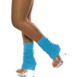 Blaue Smiffys Beinstulpen aus Elastan Handwäsche für Damen Einheitsgröße 