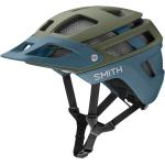 Blaue Smith Optics MTB-Helme 44 cm belüftet 