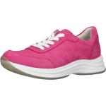 Pinke Paul Green Keil-Sneaker Schnürung aus Gummi für Damen Größe 37 mit Absatzhöhe bis 3cm 