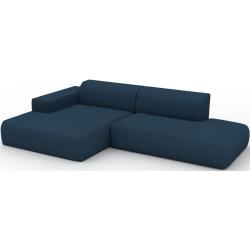 Sofa 2-Sitzer Ozeanblau Feingewebe - Elegantes, gemütliches 2-Sitzer Sofa: Hochwertige Qualität, einzigartiges Design - 296 x 72 x 168 cm, konfigurierbar