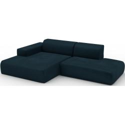 Sofa 2-Sitzer Samt Petrolblau Samt - Elegantes, gemütliches 2-Sitzer Sofa: Hochwertige Qualität, einzigartiges Design - 270 x 72 x 168 cm, konfigurierbar