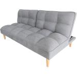 Graue Moderne Dreisitzer-Sofas mit verstellbarer Rückenlehne 